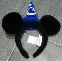 Walt Disney Resort Mickey Mouse Headband 2019 Fantasia Wizard Apprentice Hat - £24.35 GBP
