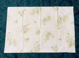 Vintage Wondercale by Springmaid standard pillowcase pillow case daisy flowers - £3.18 GBP