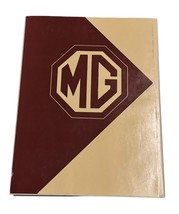 MG The Sports Car America Loved First Historical Hardback Book 1975 - $13.99