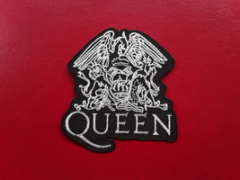QUEEN WE WILL ROCK YOU HEAVY ROCK POP MUSIC BAND EMBROIDERED PATCH  - £3.92 GBP