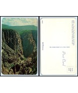COLORADO Postcard - View Of Black Canyon &amp; Gunnison River From Chasm L50 - $2.96