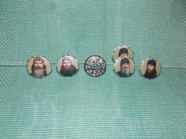 6 Duck Dynasty Rings Cup Cake Cake Topper Rings Goody Bag Party Favor New - £1.70 GBP