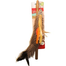 Petlinks Safari HappyNip Fly Wild Wand Catnip Toy Multi-Color 1ea - £11.03 GBP