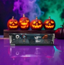 MetalFigs Nightmare Before Christmas 4 Pack Set Jack Sally Zero Pumpkin ... - $21.77