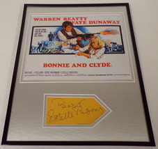 Estelle Parsons Signed Framed 11x14 Bonnie and Clyde Poster Display JSA - £51.43 GBP