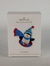Hallmark Keepsake Ornament Grandson Christmas 2011 Penguin New - £8.09 GBP