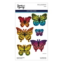 Spellbinders Etched Dies By Simon Hurley-Brilliant Butterflies -Metamorphosis - £21.26 GBP