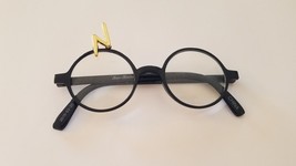 Halloween Harry Potter Lightning Bolt Round Eye Glasses - £12.98 GBP