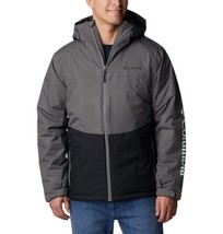 Columbia Men&#39;s Point Park Insulated Jacket City Grey/Black WO8864-023 - £78.76 GBP