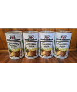 Lot Of 4 Cheney Brothers Estate 100% Premium Pineapple Juice 46 Fl Oz Ea - $654.06 MXN