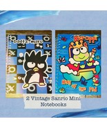 Vintage Sanrio Badtz Maru And Keroppi Mini Spiral Notebook From The 1990... - $374.14 MXN