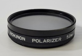 PS) Rokinon Polarizer UV Circular Lens 52mm Photography Camera Accessory Part - £3.93 GBP