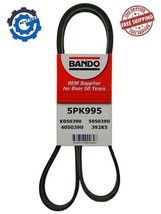 5PK995 New Bando Serpentine Belt for 1998-200 Toyota Rav 4 2.0L - £14.58 GBP