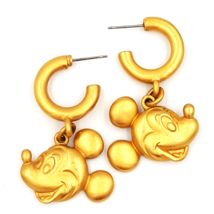 Mickey Mouse Articulated Earrings With Disney Style and Details - £19.66 GBP