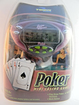 Poker Mini Casino Game Handheld Electronic Tiger Draw Hasbro  Las Vegas  59241 - £8.94 GBP