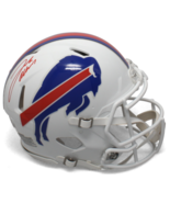 JOSH ALLEN Autographed (Red Ink) Buffalo Bills Authentic Speed Helmet BE... - $995.00