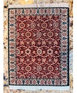 Shah Jahan, Mouse Rug, or coaster, Burgundy, Oriental Carpet Style Persian - $364.20 MXN