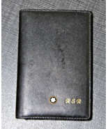 Montblanc buisnes card holder , monogramed - £59.79 GBP
