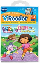 BNIP VTech V.Reader Animated E-Book Cartridge - Dora and  the Three Little Pigs - £3.96 GBP