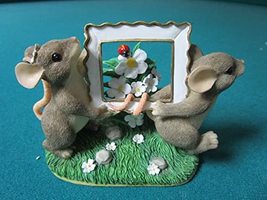 Charming Tails by Fitz &amp; Floyd Figurine Picture Prefect Inspirational - £30.06 GBP