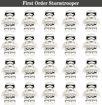 Star War First Order White Stormtrooper Army Set 20 Minifigures Lot - £16.69 GBP