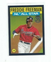 Freddie Freeman (Braves) 2021 Topps Series 2 1986 Version ALL-STAR #86AS-44 - £3.89 GBP