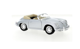 Welly Porsche 356 B Cabriolet Silver 1:24 - £23.84 GBP