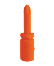 Sensation Spike the Screwdriver Vibrator - Orange - £31.98 GBP