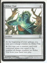Aether Vial Darksteel 2004 Magic The Gathering Card LP - $33.00