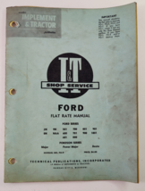 I&amp;T Shop Service FORD Flat Rate Manual No. FO-28 (1971) - £7.82 GBP