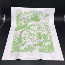 VTG 1961 Cuba NY Quadrangle Geological Survey Topographical Map 22&quot; x 27... - $9.49