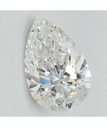 0.32 Ct pear Cut IGI Certified Lab Grown CVD Diamond D Color VVS2 Clarit... - $264.88 CAD