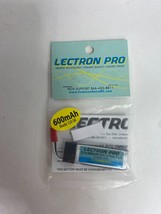 Lectron Pro 3.7v 600mAh 35C Lipo Battery 1S600-35-L for Blade 120 SR - New - £9.54 GBP