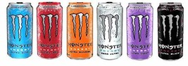 Monster Energy Ultra Zero Sugar Energy Drinks 16 ounce cans (Variety Pac... - £31.72 GBP