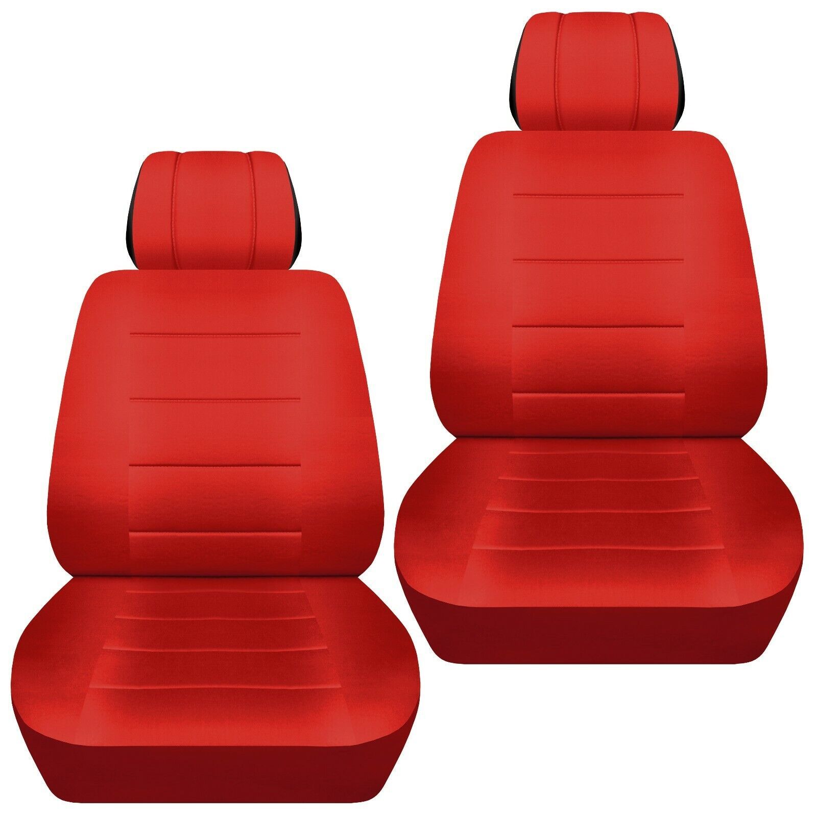 Front set car seat covers fits 1995-2020 Honda Odyssey    solid red - $67.89 - $76.31