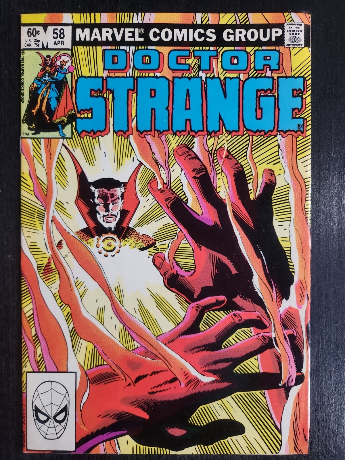 DOCTOR STRANGE #58  MARVEL COMICS 1983 BRONZE AGE MASTER OF THE MYSTIC A... - $3.00
