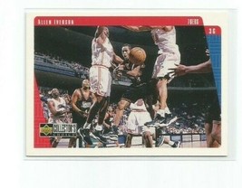 Allen Iverson (Philadelphia) 1997-98 Upper Deck Collector&#39;s Choice Card #302 - £5.35 GBP