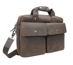 Vagarant Traveler Cowhide Leather Slim Messenger Bag LM18.Distress - £146.60 GBP