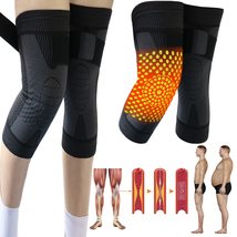 LXHL Short Tourmaline Acupressure Self-Heating Shaping Knee Sleeve,Knee ... - $12.82