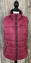 Free Country UltraFill Puffer Vest Women&#39;s Medium Pink Full-Zip Polyeste... - $19.01