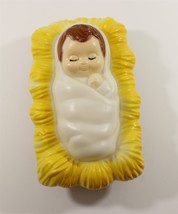 Vintage Baby Jesus Blow Mold Christmas Decoration General Foam - £36.76 GBP