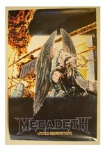 Megadeth Abominations Poster Cool Megadeath Commercial - $62.99