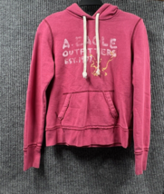 VTG American Eagle Outfitter Hoodie Women Small Petite Pink Sweatshirt P... - £21.46 GBP