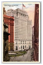 Cunard Building Bowling Green New York City NY NYC UNP WB Postcard Q23 - £3.11 GBP