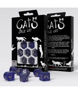 Q-Workshop Cats Dice Set: Meowster (7) - $23.27