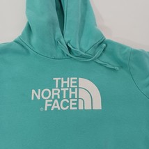 The North Face Women's Pullover Teal Green Hoodie Sweatshirt Size Medium image 8