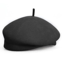 Sombrero de fieltro de lana para mujer, boina de estilo francs, gorrito ... - £68.84 GBP