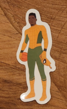 Small Donovan Mitchell Sticker Spida Spiderman Basketball Jazz Cleveland Cavs - £1.57 GBP