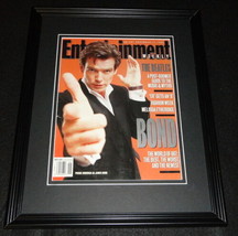 Pierce Brosnan Framed 11x14 ORIGINAL 1995 Entertainment Weekly Cover Jam... - $34.64