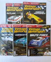 VINTAGE MOTORSPORT Incomplete 2013 5 Issues Journal of Motor Racing History - $14.60
